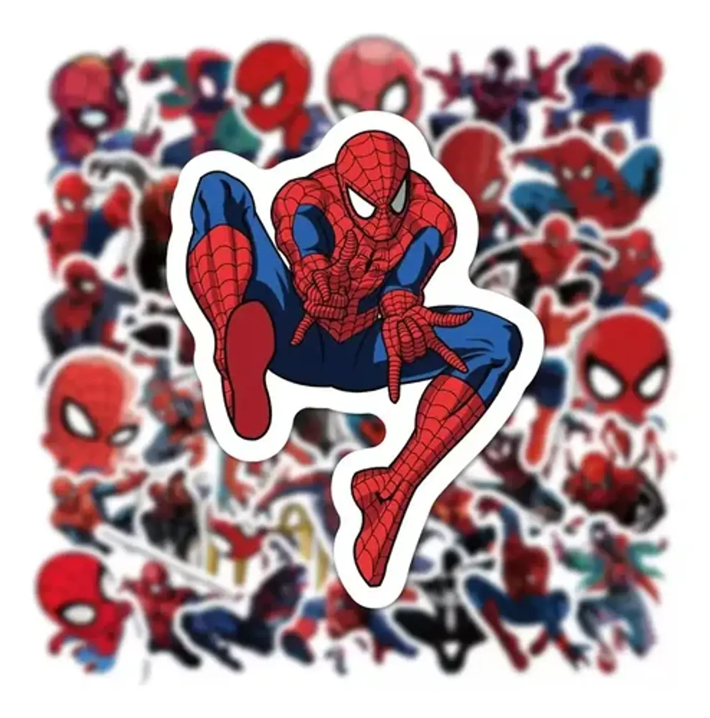 Spiderman - Set De 50 Stickers / Calcomanias / Pegatinas 5
