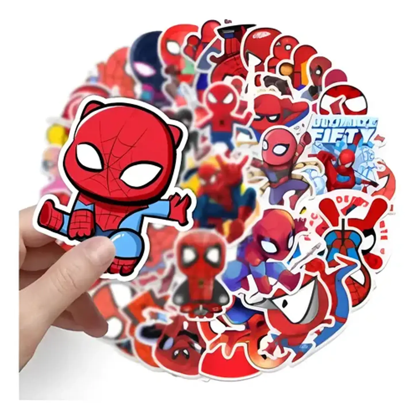 Spiderman - Set De 50 Stickers / Calcomanias / Pegatinas 6