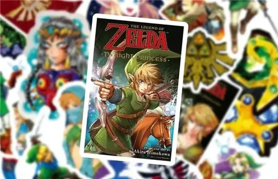 Zelda - Set De 50 Stickers / Calcomanias 3