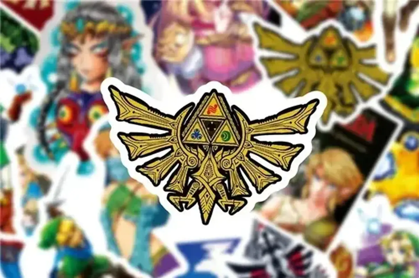 Zelda - Set De 50 Stickers / Calcomanias 4