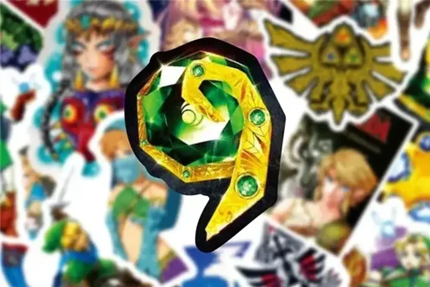 Zelda - Set De 50 Stickers / Calcomanias 6