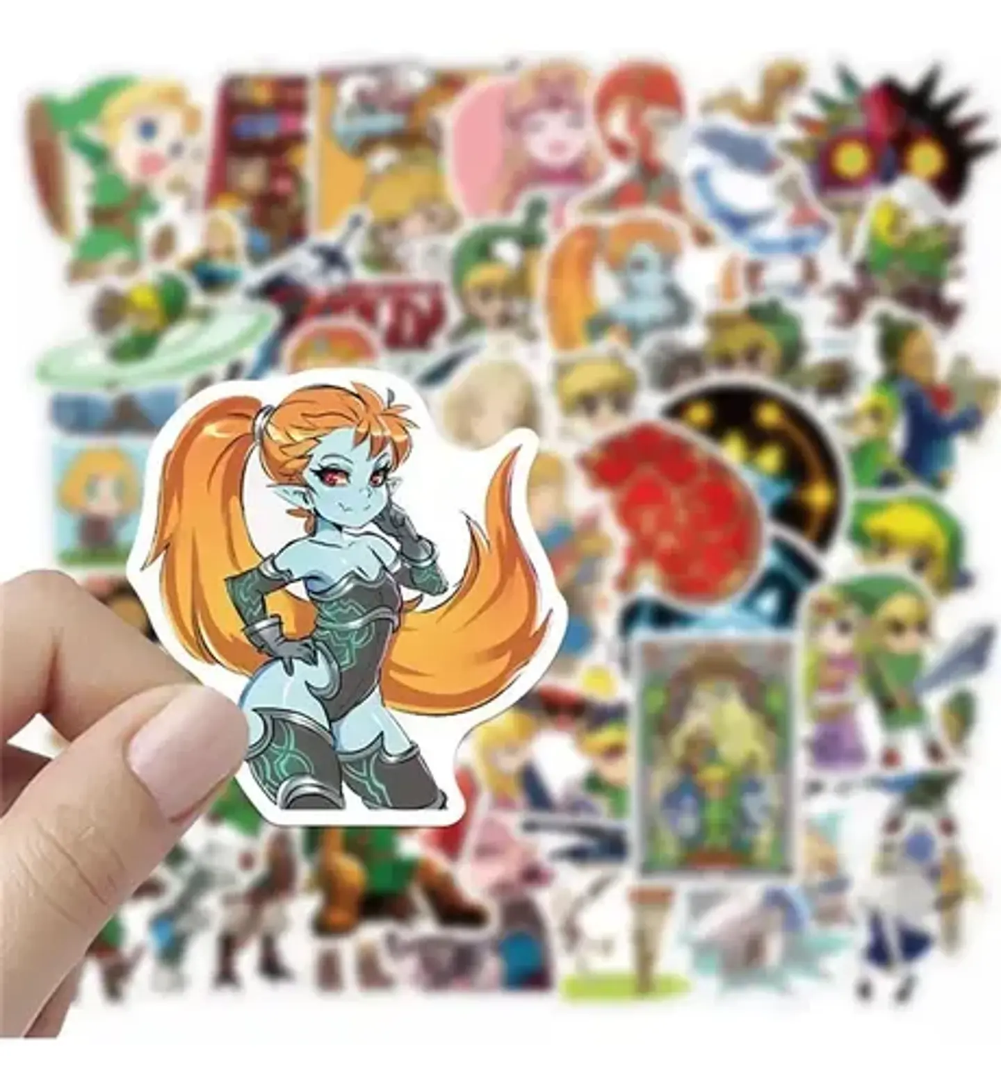 Zelda - Set De 50 Stickers / Calcomanias 7