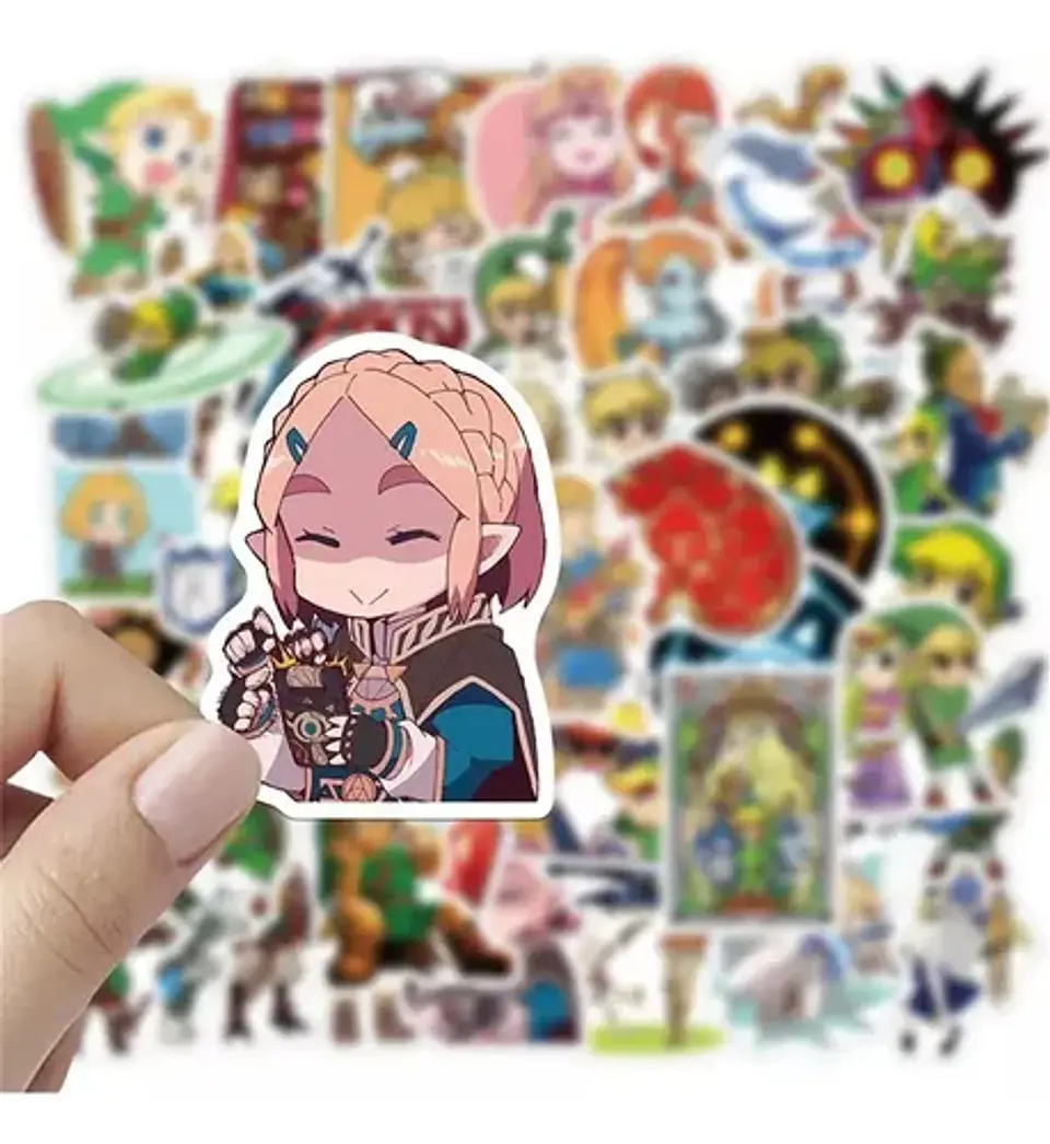 Zelda - Set De 50 Stickers / Calcomanias 8