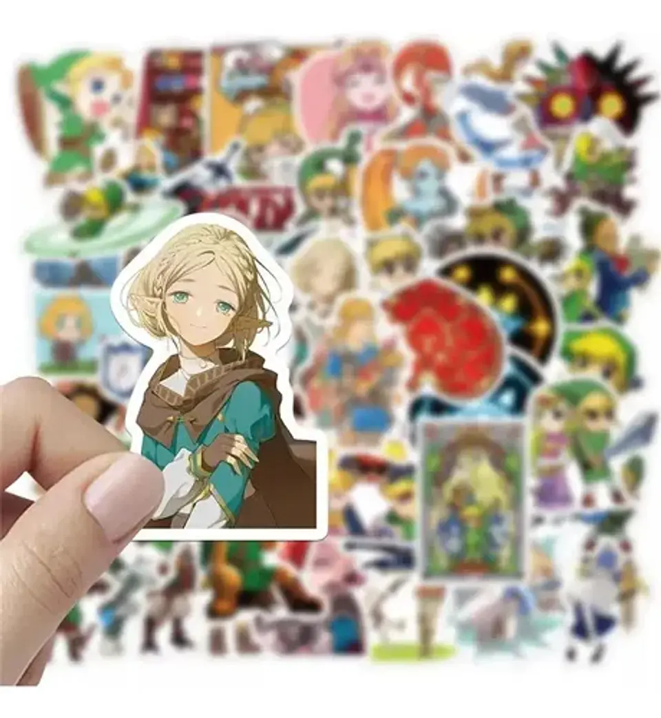 Zelda - Set De 50 Stickers / Calcomanias 9