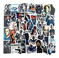 James Bond 007 Set De 50 Stickers / Calcomanias / Pegatinas - Miniatura 2