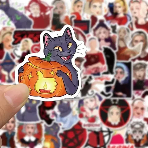 Sabrina - Set De 50 Stickers / Calcomanias / Pegatinas