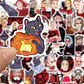 Sabrina - Set De 50 Stickers / Calcomanias / Pegatinas - Miniatura 2