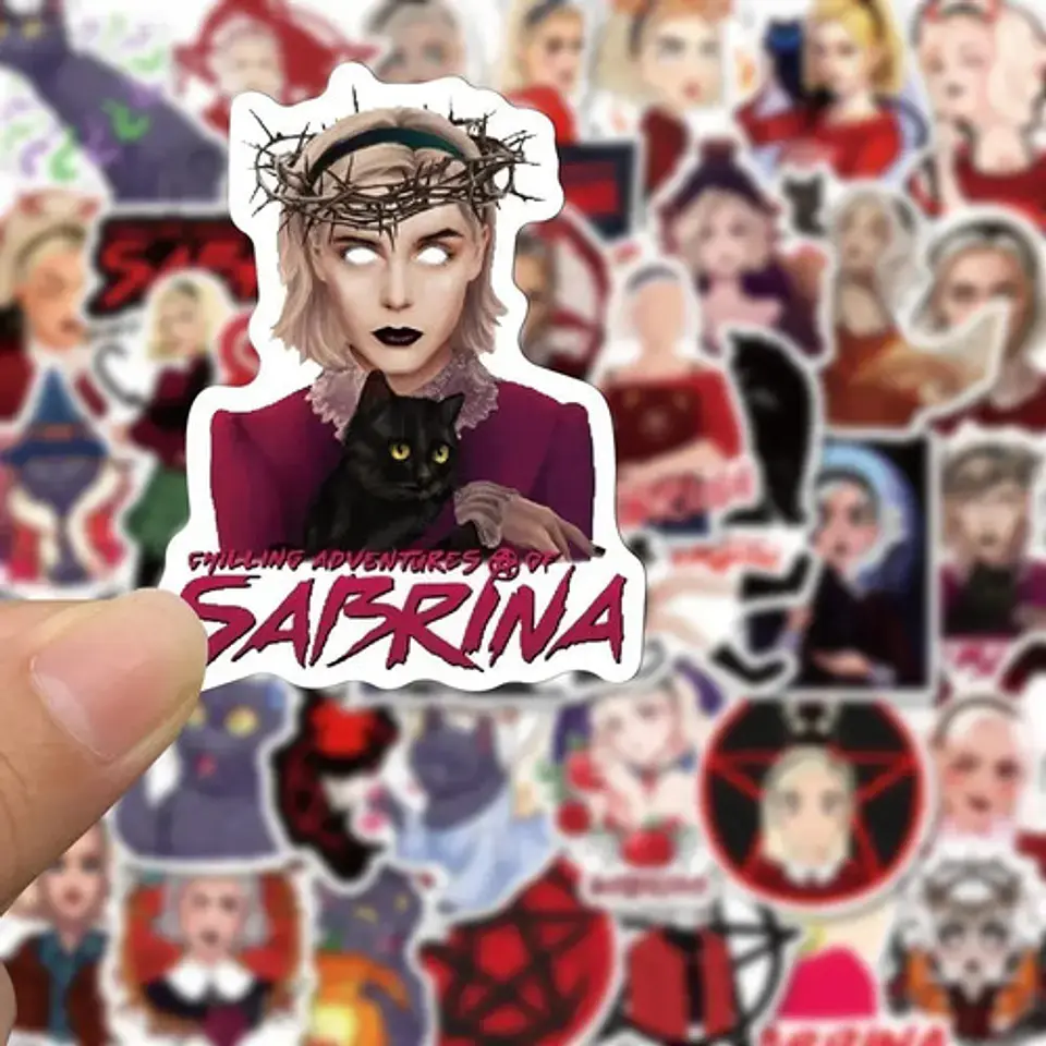 Sabrina - Set De 50 Stickers / Calcomanias / Pegatinas 4