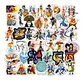 Avatar (anime) - Set De 50 Stickers / Calcomanias - Miniatura 3