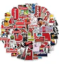Supreme - Set De 50 Stickers / Calcomanias / Pegatinas - Miniatura 1