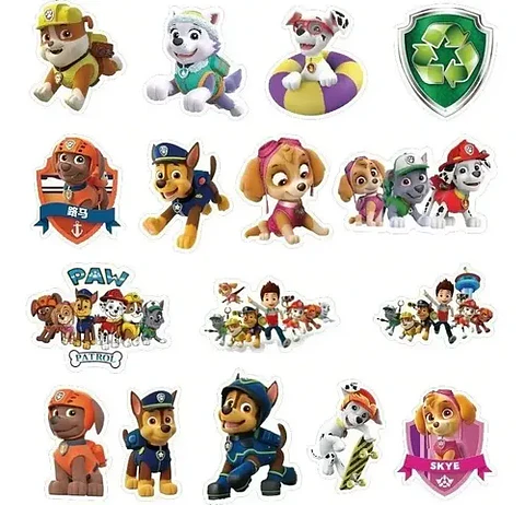 Patrulla Canina - Set De 50 Stickers / Calcomanias
