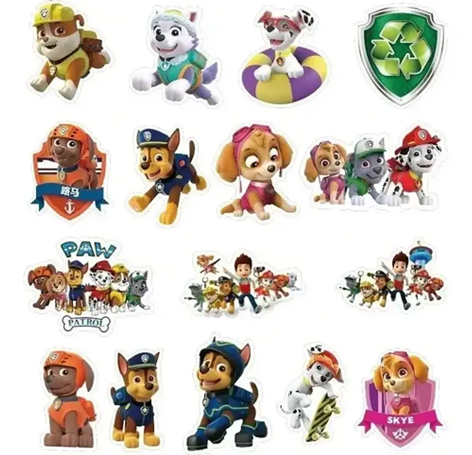 Patrulla Canina - Set De 50 Stickers / Calcomanias 2