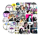 The Umbrella Academy - Set De 50 Stickers / Calcomanias - Miniatura 3