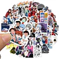 Evangelion - Set De 50 Stickers / Calcomanias / Pegatinas - Miniatura 2