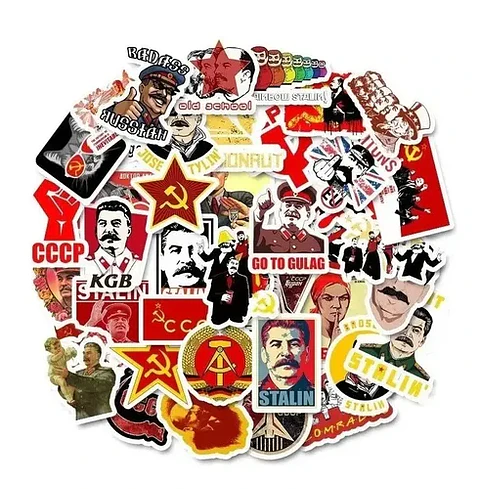 La Unión Soviética - Set De 50 Stickers / Calcomanias