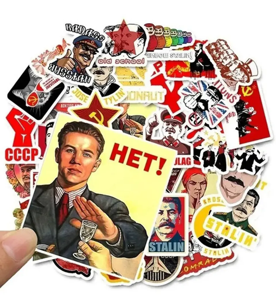La Unión Soviética - Set De 50 Stickers / Calcomanias 5