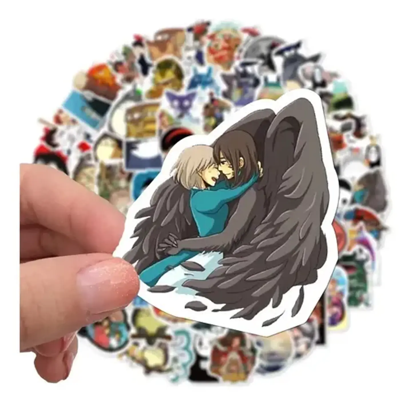 Hayao Miyazaki - Set De 50 Stickers / Calcomanias 3