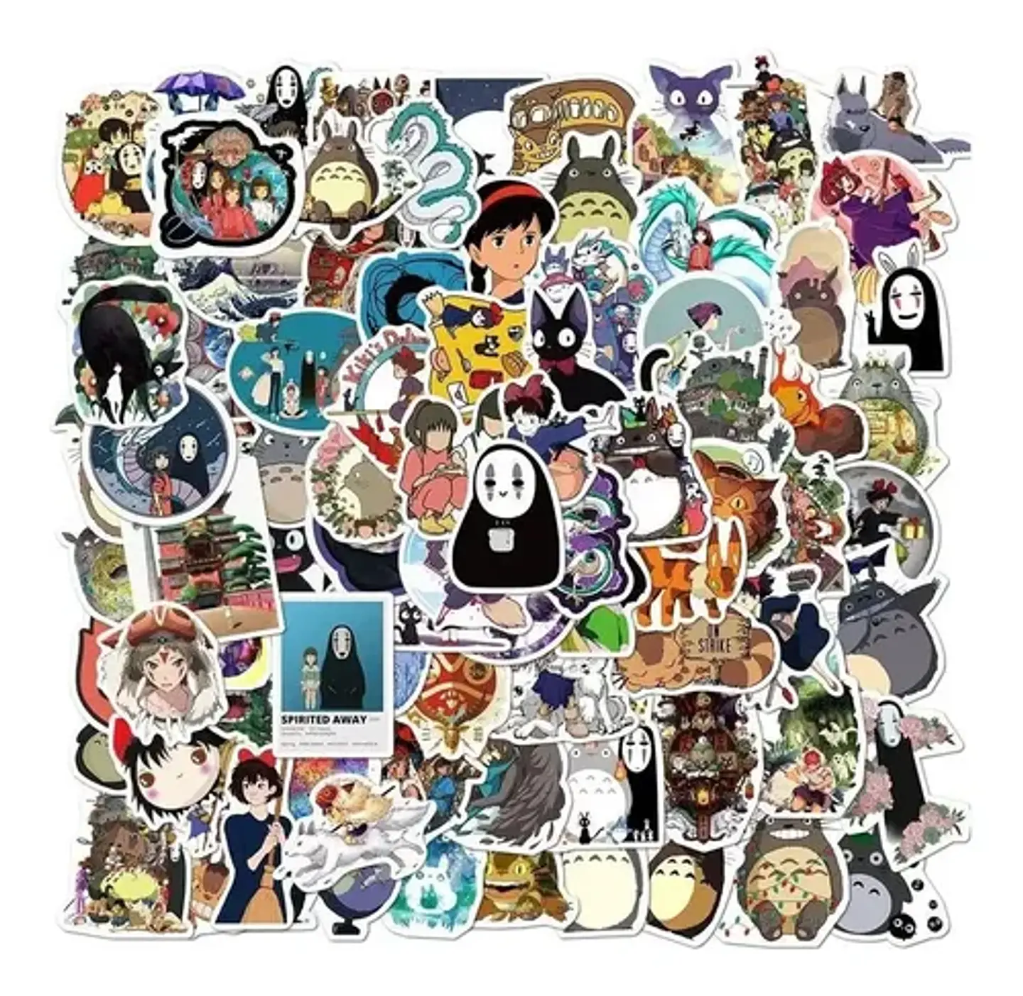 Hayao Miyazaki - Set De 50 Stickers / Calcomanias 4