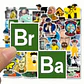 Breaking Bad - Set De 50 Stickers / Calcomanias / Pegatinas - Miniatura 5