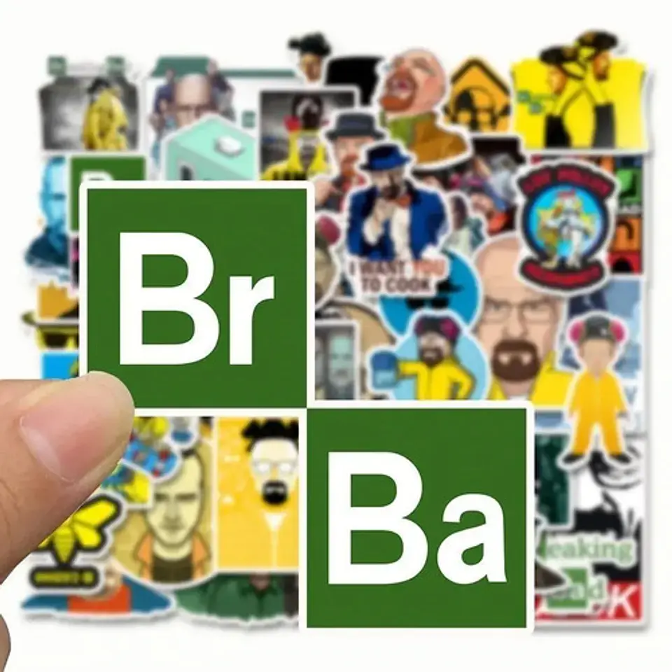 Breaking Bad - Set De 50 Stickers / Calcomanias / Pegatinas 5