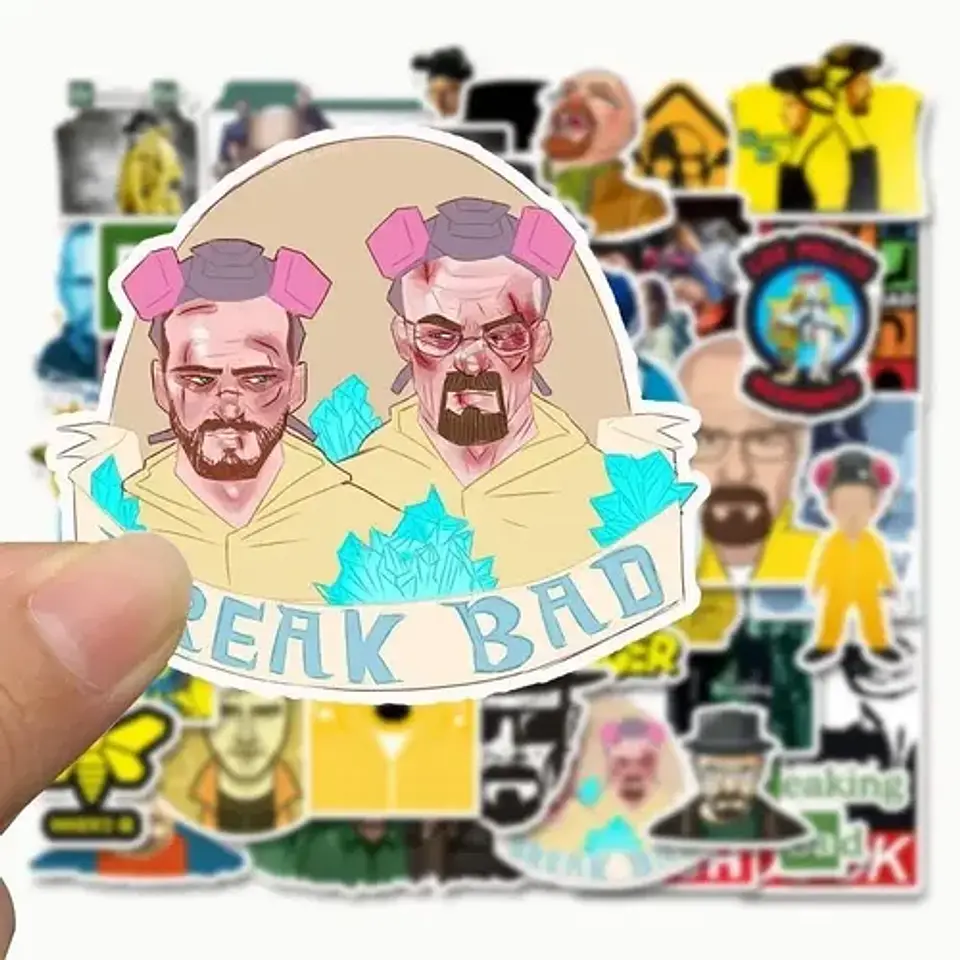Breaking Bad - Set De 50 Stickers / Calcomanias / Pegatinas 6