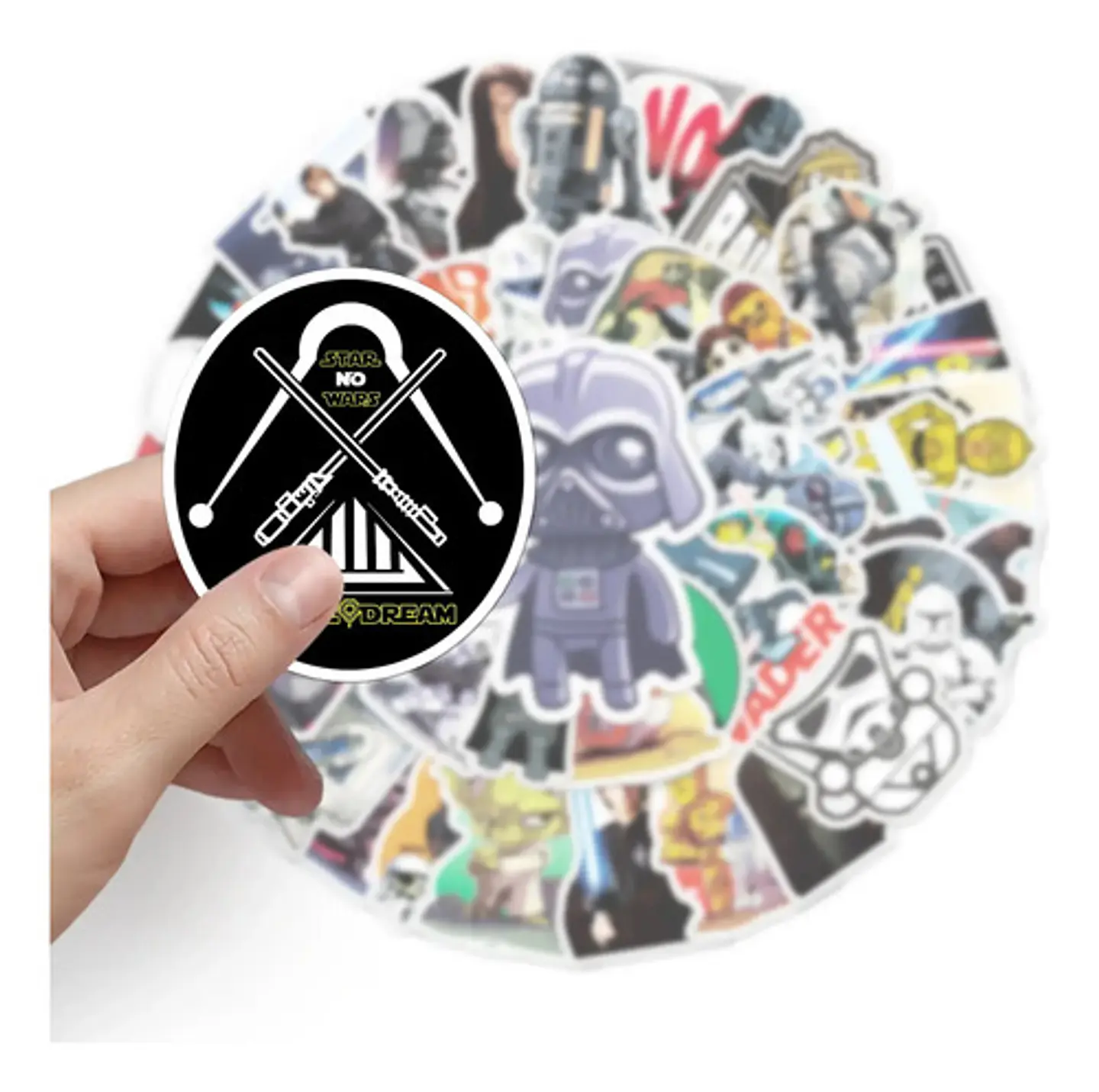 Star Wars - Set De 50 Stickers / Calcomanias 5