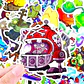 Plantas Vs Zombis - Set De 50 Stickers / Calcomanias - Miniatura 4