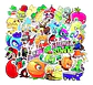 Plantas Vs Zombis - Set De 50 Stickers / Calcomanias - Miniatura 5