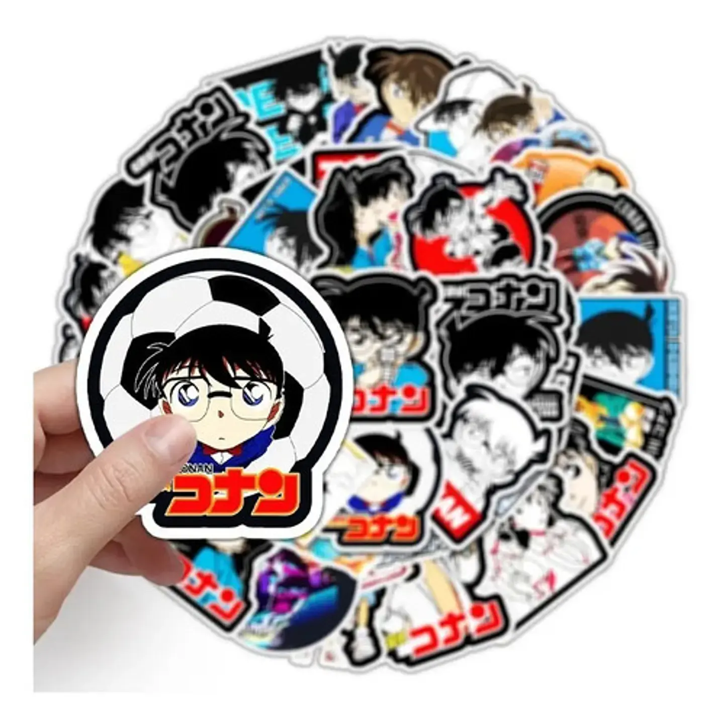 Detective Conan Set De 50 Stickers / Calcomanias / Pegatinas 3