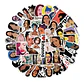 Rihanna - Set De 50 Stickers / Calcomanias / Pegatinas - Miniatura 1