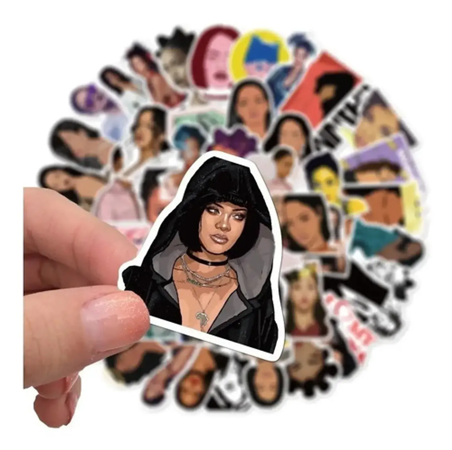 Rihanna - Set De 50 Stickers / Calcomanias / Pegatinas 2