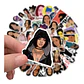 Rihanna - Set De 50 Stickers / Calcomanias / Pegatinas - Miniatura 2