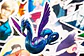 Animales Fantásticos - Set De 50 Stickers / Calcomanias - Miniatura 3