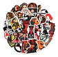 Black Widow - Set De 50 Stickers / Calcomanias / Pegatinas - Miniatura 1