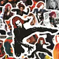 Black Widow - Set De 50 Stickers / Calcomanias / Pegatinas - Miniatura 3