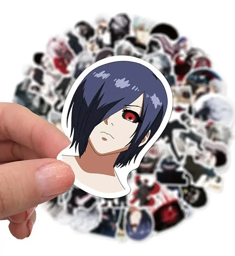 Tokyo Ghoul - Set De 50 Stickers / Calcomanias / Pegatinas