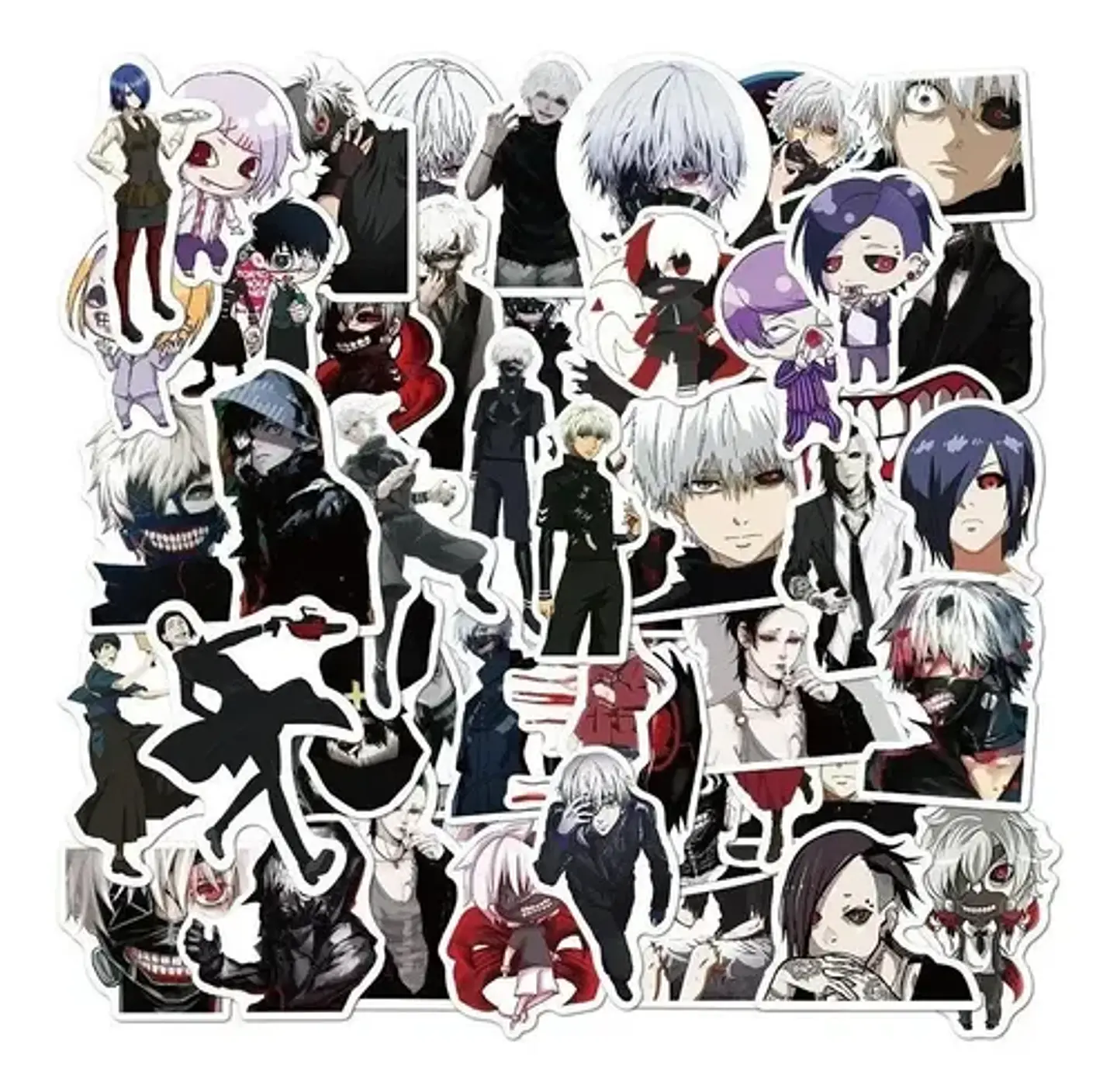 Tokyo Ghoul - Set De 50 Stickers / Calcomanias / Pegatinas 5