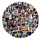 Horror Mix - Set De 50 Stickers / Calcomanias / Pegatinas - Miniatura 1