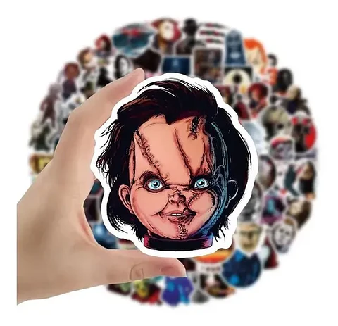 Horror Mix - Set De 50 Stickers / Calcomanias / Pegatinas