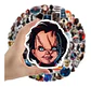 Horror Mix - Set De 50 Stickers / Calcomanias / Pegatinas - Miniatura 2