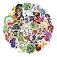 Digimon - Set De 50 Stickers / Calcomanias / Pegatinas - Miniatura 1