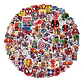 Super Heroes Marvel - Set De 50 Stickers / Calcomanias - Miniatura 1