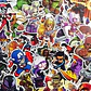 Super Heroes Marvel - Set De 50 Stickers / Calcomanias - Miniatura 4