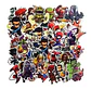 Super Heroes Marvel - Set De 50 Stickers / Calcomanias - Miniatura 6