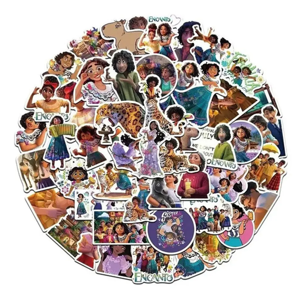 Encanto - Set De 50 Stickers / Calcomanias / Pegatinas 1