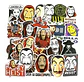 La Casa De Papel - Set De 50 Stickers / Calcomanias - Miniatura 5