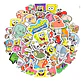 Bob Esponja - Set De 50 Stickers / Calcomanias - Miniatura 1