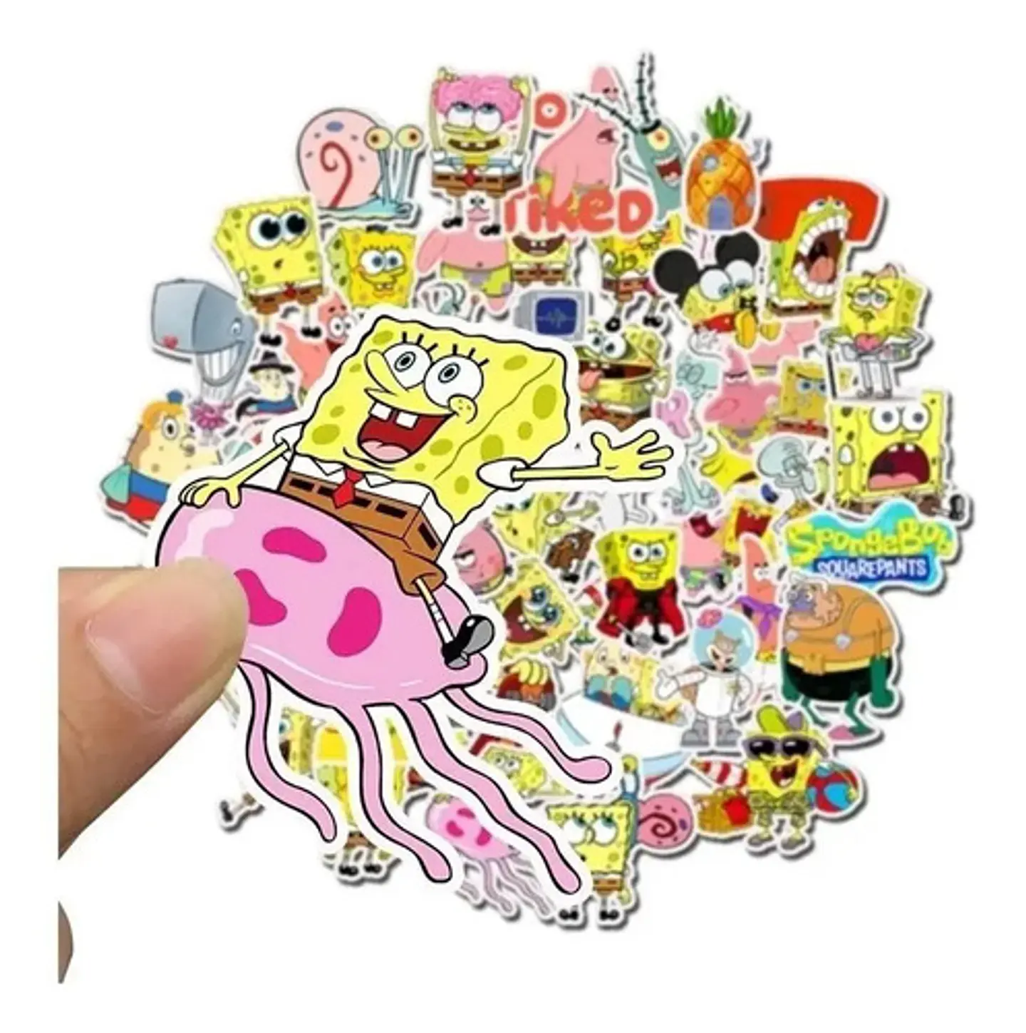 Bob Esponja - Set De 50 Stickers / Calcomanias 2