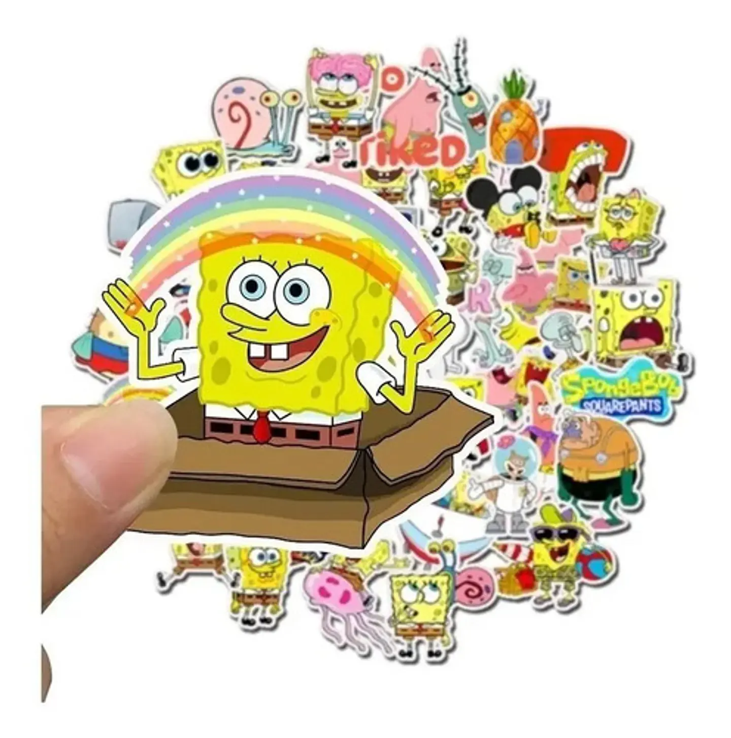 Bob Esponja - Set De 50 Stickers / Calcomanias 5