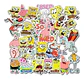 Bob Esponja - Set De 50 Stickers / Calcomanias - Miniatura 7